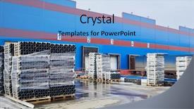  Presentation with water pipes - Amazing theme having plenty of plastic water pipes backdrop and a light blue colored foreground