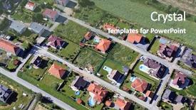 Presentation with hawker food many kind - Audience pleasing theme consisting of plot land - settlement with many eini lien backdrop and a ocean colored foreground
