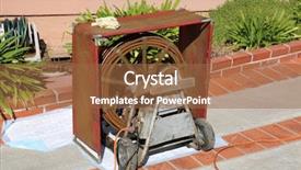  Presentation with blocked - Colorful theme enhanced with plumber unclogs a sewer drain backdrop and a tawny brown colored foreground