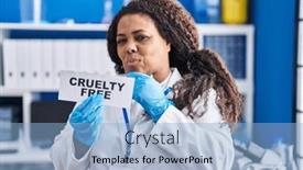  Presentation with cruelty - Theme enhanced with plus-size-hispanic-woman-working background and a light blue colored foreground