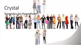  Presentation with plus size fashion model - PPT layouts enhanced with plus us background and a white colored foreground