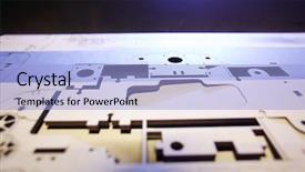  Presentation with plywood and flushdoor - Beautiful presentation theme featuring plywood with engraved details made backdrop and a light blue colored foreground