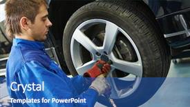  Presentation with car service - Audience pleasing PPT theme consisting of aerial view of khotyn fortress over dniester river in ukraine backdrop and a tawny brown colored foreground