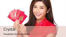  Presentation with china in red on political - Amazing slide deck having pocket for chinese new year backdrop and a coral colored foreground