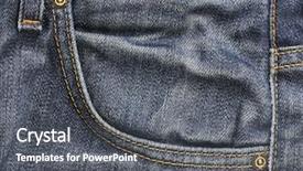  Presentation with breast cancer pocket - Slides with pocket of jeans background and a dark gray colored foreground