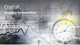  Presentation with digital - Beautiful PPT theme featuring pocket-watch-and-business-concepts and a  colored foreground
