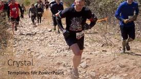  Presentation with manor - Presentation theme having pocono-manor-pa-apr-28 background and a coral colored foreground