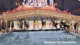  Presentation with manor - Presentation having pocono-manor-pa-apr-29 background and a seafoam green colored foreground