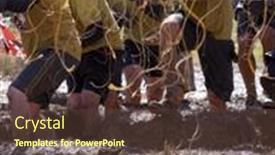  Presentation with manor - Colorful presentation theme enhanced with pocono-manor-pa-apr-29 backdrop and a tawny brown colored foreground