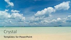  Presentation with krabi - Slides featuring poda-island-in-krabi-thailand background and a lemonade colored foreground