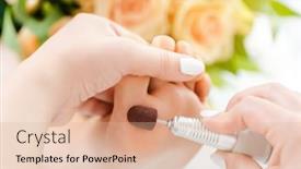  Presentation with feet - Slide deck having podiatrists - podiatrist in podiatry session working background and a lemonade colored foreground