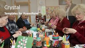  Presentation with occupational therapy - Beautiful presentation theme featuring podporozhye-russia-june-4-day backdrop and a coral colored foreground