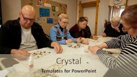  Presentation with attention - Slide deck featuring podporozhye-russia-may-3-day background and a soft green colored foreground