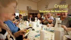  Presentation with occupational therapy - Amazing PPT theme having podporozhye-russia-may-4-day backdrop and a tawny brown colored foreground