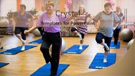  Presentation with elderly health - Colorful presentation enhanced with podporozhye-russia-october-11-day backdrop and a coral colored foreground