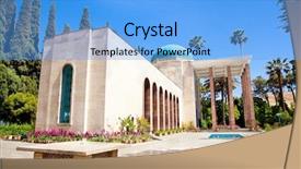  Presentation with iran - PPT theme consisting of poet mausoleum in shiraz iran background and a light blue colored foreground