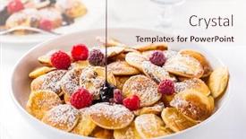  Presentation with dutch - Slide set enhanced with poffertjes-small-dutch-pancakes background and a lemonade colored foreground