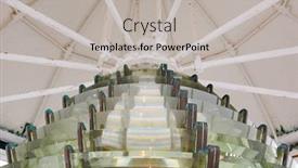  Presentation with lens - Slides consisting of point-bonita-light-fresnel-lens background and a light gray colored foreground