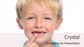  Presentation with points - Cool new presentation theme with points to his missing teeth backdrop and a lemonade colored foreground