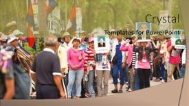  Presentation with dispute - Colorful PPT theme enhanced with poipet-cambodia-dec-12-participants backdrop and a yellow colored foreground