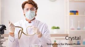  Presentation with drug poison - Presentation theme with poison from snake for drug background and a soft green colored foreground