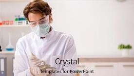  Presentation with drug poison - PPT theme featuring poison from snake for drug background and a lemonade colored foreground