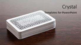  Presentation with poker - Amazing presentation theme having poker cards on wooden table backdrop and a light gray colored foreground