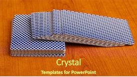  Presentation with poker - PPT layouts consisting of poker cards background and a  colored foreground