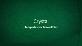  Presentation with green color - PPT layouts featuring poker-table-felt-background background and a forest green colored foreground