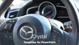  Presentation with corporation - Colorful presentation theme enhanced with poland-august-9-2015-interior backdrop and a ocean colored foreground