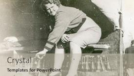  Presentation with poland - Colorful PPT layouts enhanced with poland-circa-forties-vintage-photo backdrop and a light gray colored foreground