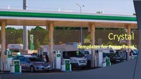  Presentation with petrol station - 