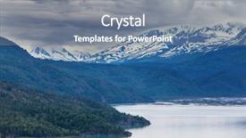  Presentation with united states unity - Audience pleasing theme consisting of polar region - landscapes of alaska united states backdrop and a  colored foreground