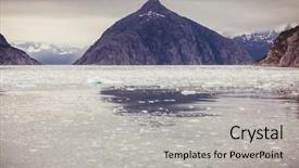  Presentation with united states unity - Slides having polar region - landscapes of alaska united states background and a light gray colored foreground