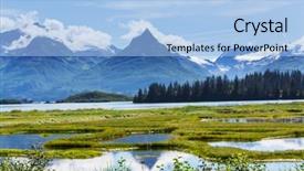  Presentation with united states - Amazing theme having polar region - landscapes of alaska united states backdrop and a  colored foreground