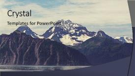  Presentation with united states - Audience pleasing presentation design consisting of polar region - landscapes of alaska united states backdrop and a  colored foreground