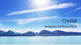  Presentation with united states unity - Colorful slides enhanced with polar region - landscapes of alaska united states backdrop and a  colored foreground