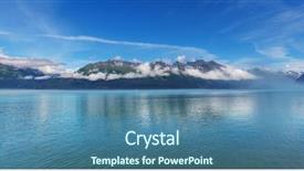  Presentation with united states - Audience pleasing slide deck consisting of polar region - landscapes of alaska united states backdrop and a ocean colored foreground