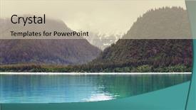  Presentation with united states unity - Slides with polar region - landscapes of alaska united states background and a  colored foreground