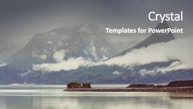  Presentation with united states - PPT layouts having polar region - landscapes of alaska united states background and a  colored foreground