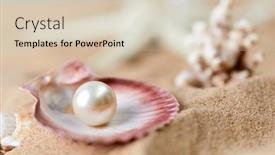  Presentation with gems - PPT layouts enhanced with polar-stones-and-gems background and a lemonade colored foreground