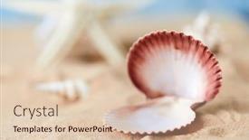  Presentation with gems - Presentation theme having polar-stones-and-gems background and a lemonade colored foreground