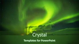  Presentation with aurora borealis - PPT layouts having polaris - beautiful aurora borealis northern light background and a tawny brown colored foreground
