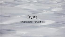  Presentation with snowy mountain tops in alaska - Slide deck consisting of pole land ice - snowy mountain slope background background and a  colored foreground