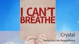  Presentation with police brutality - Beautiful theme featuring police brutality - i can't breathe card backdrop and a lemonade colored foreground