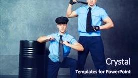  Presentation with ethnic costumes - Audience pleasing PPT layouts consisting of police brutality - striptease dancers wearing costumes backdrop and a navy blue colored foreground