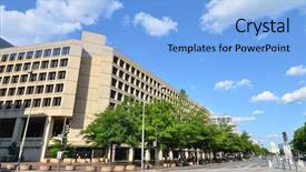  Presentation with police brutality - Amazing presentation theme having police brutality - washington dc - j edgar backdrop and a light blue colored foreground