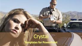  Presentation with upset - Beautiful PPT layouts featuring police cars - portrait of an upset young backdrop and a tawny brown colored foreground