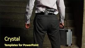  Presentation with drug police - Amazing slides having police drug - professional killer on the street backdrop and a wine colored foreground