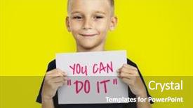  Presentation with police - Beautiful PPT theme featuring police officer - closeup rear view of policeman's backdrop and a dark gray colored foreground